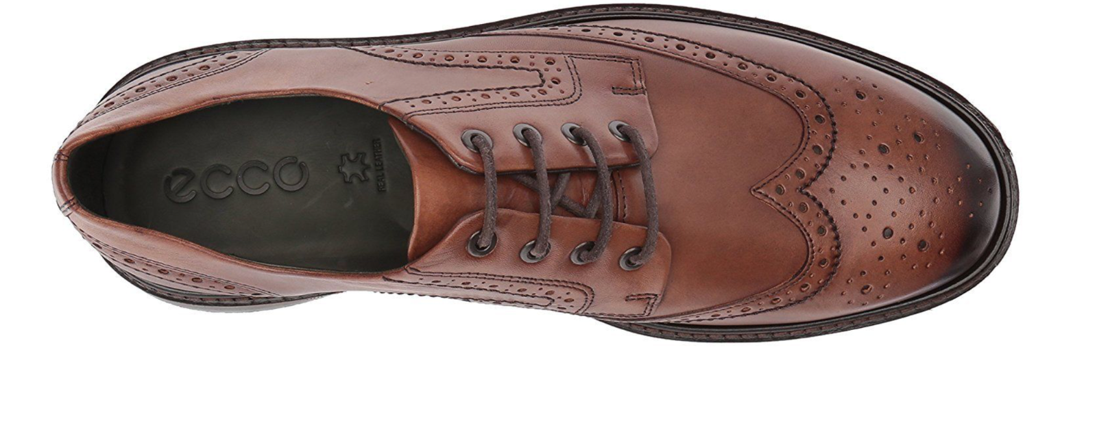 ecco men's lhasa brogue tie oxford
